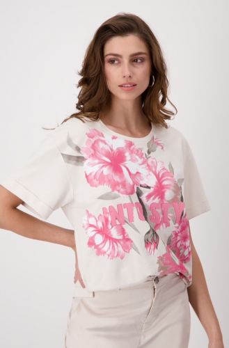 Tee-shirt motif floral